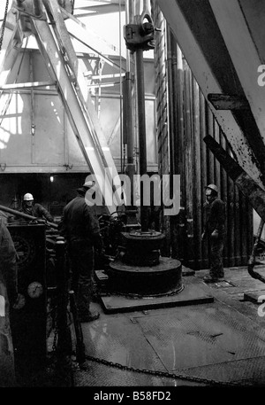 Prudhoe Bay, Alaska. April 1977 77-02128-011 Stockfoto