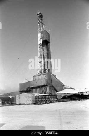Prudhoe Bay, Alaska. April 1977 77-02128-012 Stockfoto