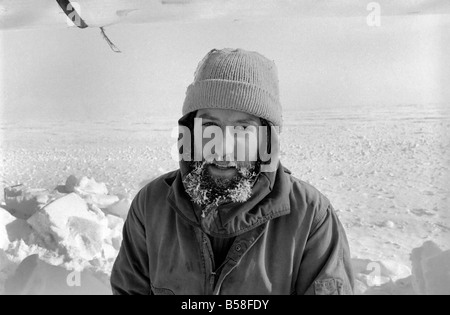 Prudhoe Bay, Alaska. April 1977 77-02128-026 Stockfoto