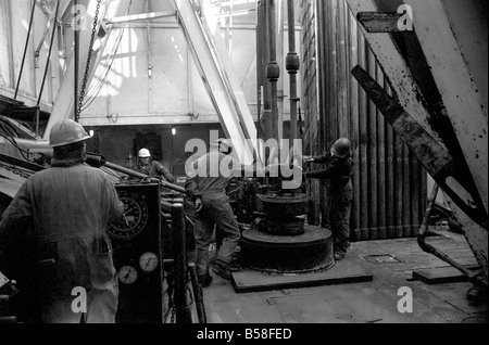 Prudhoe Bay, Alaska. April 1977 77-02128-033 Stockfoto