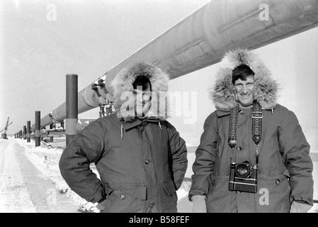 Prudhoe Bay, Alaska. April 1977 77-02128-034 Stockfoto