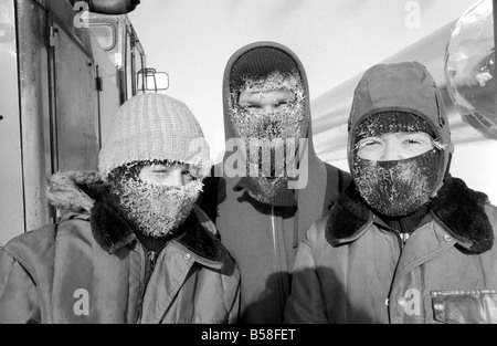 Prudhoe Bay, Alaska. April 1977 77-02128-037 Stockfoto