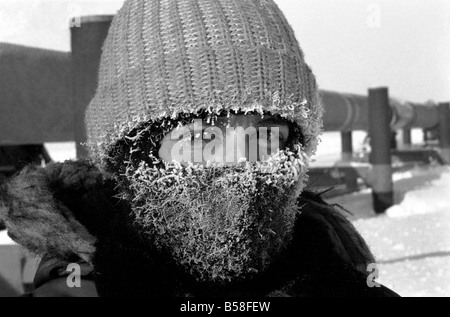 Prudhoe Bay, Alaska. April 1977 77-02128-038 Stockfoto