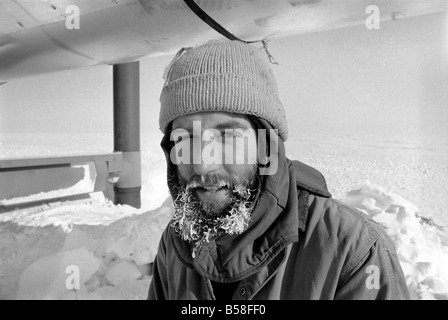 Prudhoe Bay, Alaska. April 1977 77-02128-039 Stockfoto