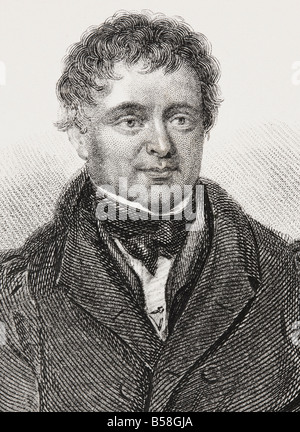 Daniel O'Connell, Bename The Liberator, 1775 - 1847. Erste der großen irischen Führer des 19.. Jahrhunderts im britischen Unterhaus. Stockfoto