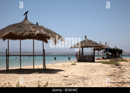 Green Island (Scheich-Said), eine kurze Bootsfahrt von Massawa, Rotes Meer, Eritrea, Afrika Stockfoto