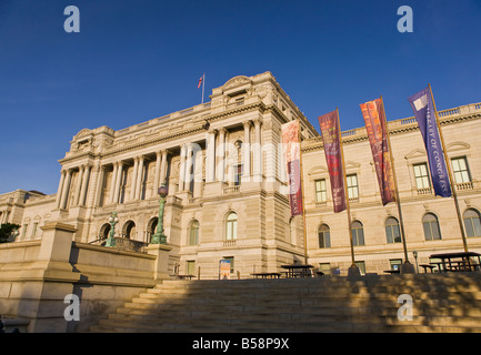 WASHINGTON DC USA-Bibliothek von Kongress-Thomas-Jefferson-Gebäude Stockfoto