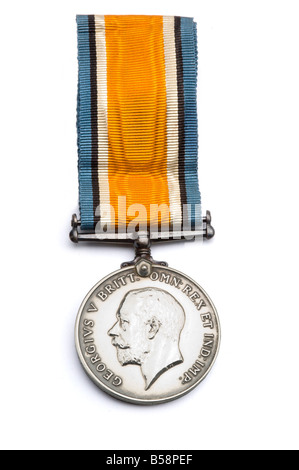 Weltkrieg eine Medaille Stockfoto