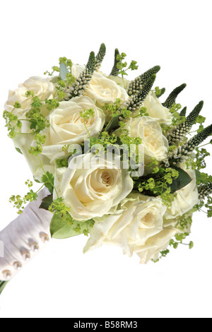 Braut Hochzeit Bouquet bestehend aus Rosen Stockfoto