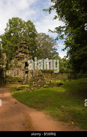 Preah Khan Tempel, Angkor, Kambodscha Angkor König Jayavarman VII im 12. Jahrhundert erbaut. Stockfoto