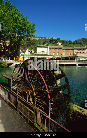 La Sorge Fluss, Fontaine de Vaucluse, Provence, Frankreich, Europa Stockfoto