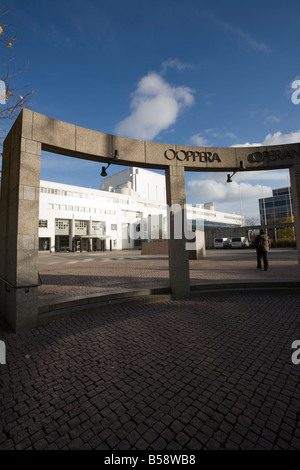 Der Finnischen Nationaloper Helsinki Finnland Stockfoto