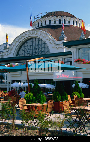 Kasino Evian Les Bains Lac Leman in der Nähe von Genf Haute Savoie Rhone Alpes Frankreich Europa Stockfoto