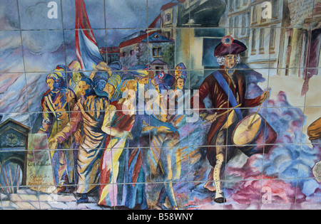 Bastille Metro Station, Paris, Frankreich, Europa Stockfoto