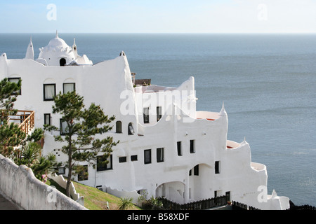 Carlos Casa Casapueblo Club Punta del Este Uruguay Südamerika schrulliges Hotel Stockfoto