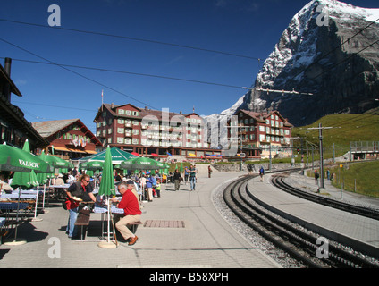 Kleine Scheidegg Stockfoto