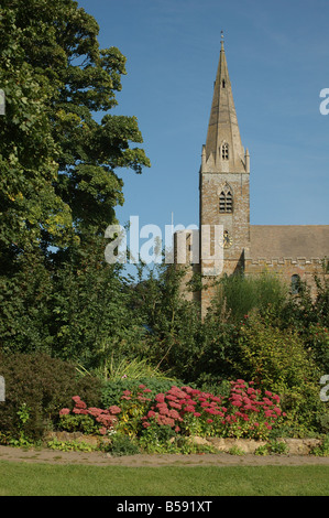 Sächsischen Kirche Allerheiligen, Brixworth, Northamptonshire, England, UK Stockfoto