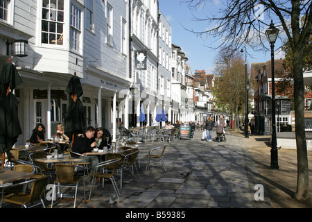 Die Pantiles, Tunbridge Wells Stockfoto