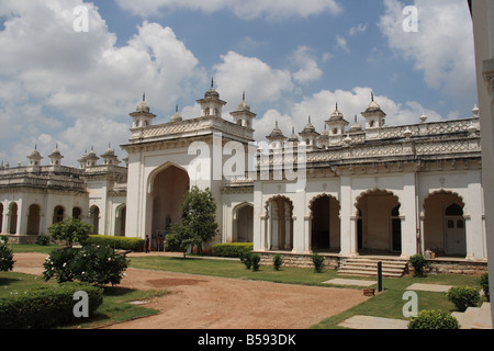 Chowmahalla Palast oder Chowmahallat (4 Paläste), war ein Palast, der Nizams von Hyderabad Zustand gehören Stockfoto