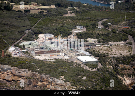 Luftbild westlich von Baustelle auf schrägen The North Head Sydney New South Wales Australien High level Stockfoto