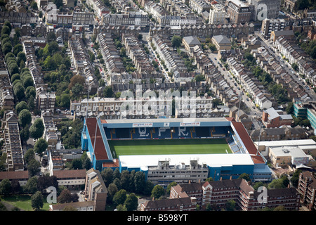 Luftbild südwestlich von Queens Park Rangers Football Club Hammersmith Park suburban beherbergt Shepherd s Bush London W12 UK Stockfoto