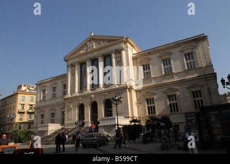 Das Palais de Justice in Nizza Frankreich Stockfoto