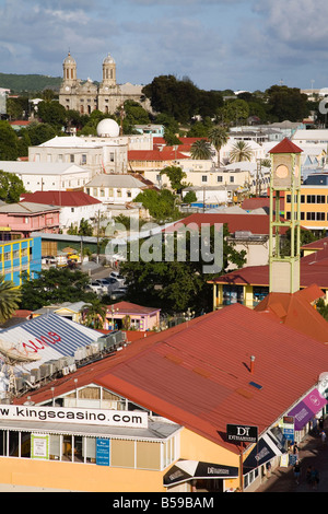 St. Johns, Insel Antigua, Antigua und Barbuda, Leeward-Inseln, kleine Antillen, West Indies, Karibik, Mittelamerika Stockfoto