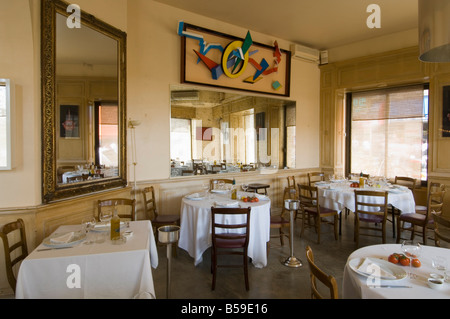 Restaurant La Petite Maison, rue 11 Saint Francois de Paule, Nizza, Provence, Alpes Maritimes, Cote d ' Azur, Frankreich Stockfoto