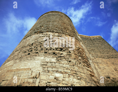 Der Mädchenturm, Baku, Aserbaidschan, Zentralasien Stockfoto