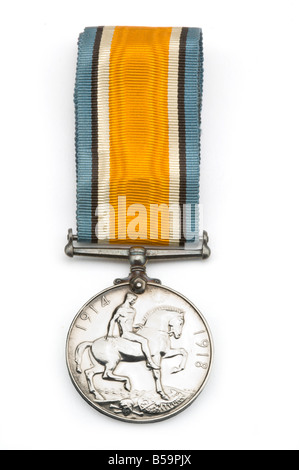 Weltkrieg eine Medaille Stockfoto