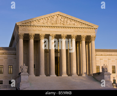 WASHINGTON DC USA United States Supreme Court Gebäude Stockfoto