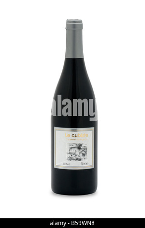 Le Cubiste Cabernet Sauvignon rot Flasche Wein Stockfoto