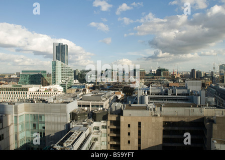 London-Stadt-Landschaft von Ropemaker Street EC2 Stockfoto