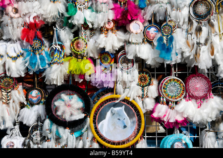 Native Dreamcatchers zum Verkauf in Ottawa Kanada Stockfoto