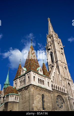 Matthiaskirche Budapest Ungarn Europa Stockfoto