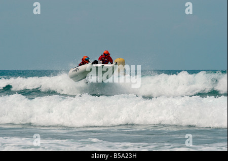 Zapcat racing in der Zapcat National Championship 2008 im Watergate Bay, in der Nähe von Newquay, Cornwall Stockfoto