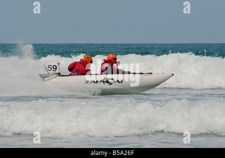 Zapcats Rennen in der Zapcat National Championship 2008 im Watergate Bay, in der Nähe von Newquay, Cornwall Stockfoto