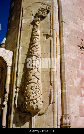 Baum des Lebens Relief, İshak Paşa Sarayı (17-18C), Doğubayazit, Türkei 680722 024L Stockfoto