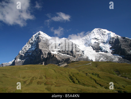 Eiger-Mönch Stockfoto