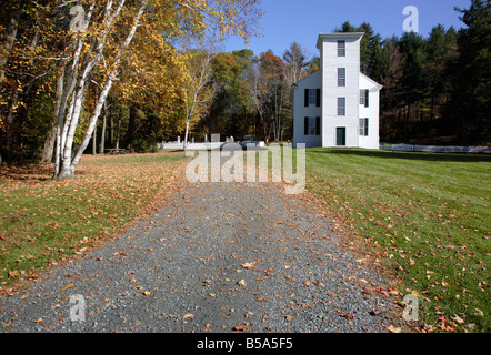 Trinity Anglican Church befindet sich in Cornish New Hampshire USA dieser Kirche ist auf dem National Register of Historic Places aufgelistet. Stockfoto