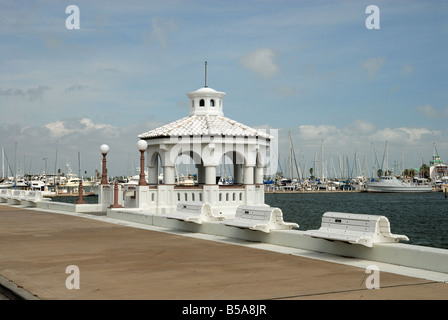 Promenade in Corpus Christi, Texas USA Stockfoto