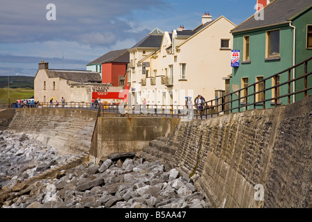 Lahinch Stadt, County Clare, Munster, Republik Irland, Europa Stockfoto