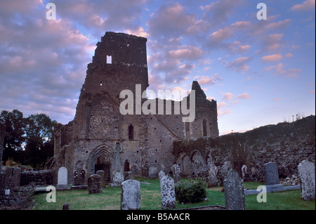 Athassel Priory, einst das größte Kloster in Irland, in der Nähe von Cashel, County Tipperary, Munster, Irland Stockfoto