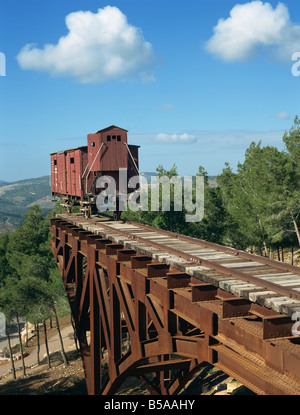 Auschwitz Wagen, Holocaust-Gedenkstätte Yad Vashem, Jerusalem, Israel, Nahost Stockfoto