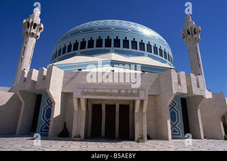 Abdullah-Moschee Amman Jordanien Naher Osten Stockfoto
