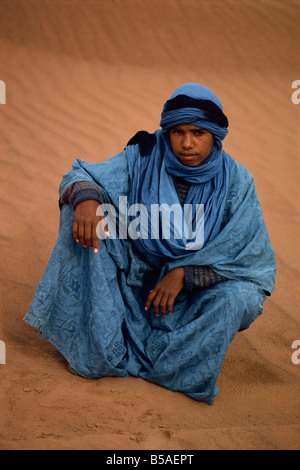 Tuareg in Vallée du Draa, Marokko, Nordafrika, Afrika Stockfoto