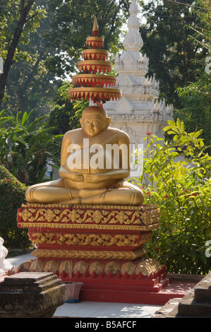 Wat Si Saket, Vientiane, Laos, Indochina, Südost-Asien Stockfoto