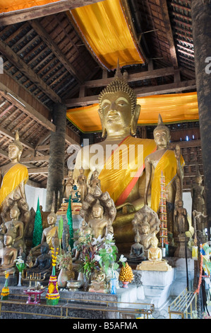 Wat Chom Si, Luang Prabang, Laos, Indochina, Südost-Asien Stockfoto