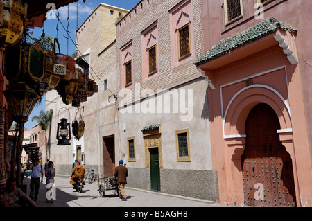 Medina, Marrakesch, Marokko, Nordafrika, Afrika Stockfoto