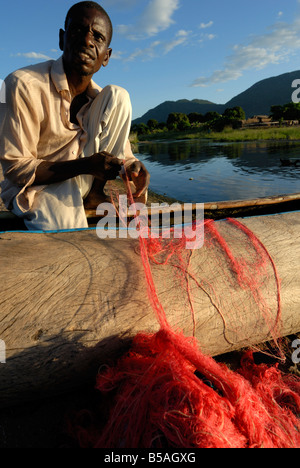 Chembe Dorf, Cape Maclear, Lake Malawi, Malawi, Afrika Stockfoto